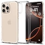 Spigen für iPhone 16 Pro Hülle [Anti-Yellowing] Ultra Hybrid Case Handyhülle Schutzhülle Cover Transparent Durchsichtig Dünn Slim -Crystal Clear