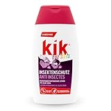 kik FOR KIDS 125 ml - die Insektenschutz Lotion für Kinder mit dem Wirkstoff aus den Blättern des Zitroneneukalyptus, Aloe Vera, Vitamin E und Panthenol ist alkoholfrei, Swiss Made