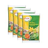 Rasendünger Herbst -Herbstdünger mit Langzeitwirkung- 30kg = 4x7,5 kg Sack Dünger mit optimaler Nährstoffversorgung und Unkrautvernichtung für Rasen, Grünstreifen, Garten, NPK- Dünger für 1000qm Rasen