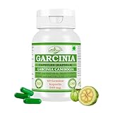 Garcinia (Garcinia Cambogia) Capsules | 500 mg. - 10:1 Potent Extract | Ayurvedic Herbal Supplement | 60 Vegan Capsules for Men & Women (Pack of 1 Bottle)