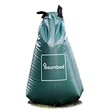 baumbad 1 Premium Bewässerungsbeutel 75 Liter, PVC UV Beständig, Baumsack zur Bewässerung in Grün, mit Umweltfreundlicher Verpackung