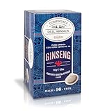 Caffè Corsini - Espresso mit Ginseng in ESE-Pads 44mm, Geröstete Mischung mit Ginsengextrakt, Mild und Energiespendend, 96 Kaffeepads