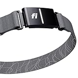 Fi Smartes Hundehalsband der Serie 3, GPS-Hunde-Tracker und Aktivitäts- und Fitness-Monitor, 1 Jahr Mitgliedschaft, Grau, Größe XS