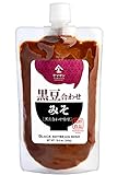 YAMASAN KYOTO UJI Miso Paste Schwarze Sojabohnenmischung - Natural Miso Suppenpaste, Handgemacht in Kyoto, Japan, Non-GMO, Non-MSG, 300G(10.58OZ)