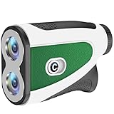 PTHTECHUS Golf-Entfernungsmesser mit Neigungsfunktion – 1200 Yards Laser-Entfernungsmesser mit Magnetstreifen, 7-facher Vergrößerung, Fahnenstock-Vibration, wiederaufladbar, IP54 wasserdicht