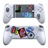 EasySMX M15 Handy-Spielcontroller für Android/iPhone 15 Serie, Android Controller mit Hall-Beschleuniger/Joysticks zum Spielen von COD（DIY Punk Graffiti）