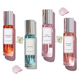 4 Stück Pheromone Parfum Woman, 2025 New Secret Pheromone Perfume Collection, Roll-On Pheromon Parfüm Frauen Sexy, Ecdf Pheromone Parfüm originaldüfte, Enhanced Scents Pheromon-Parfüms (4 Stück)