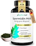 Spermidin Kapseln hochdosiert - Spermidin 6mg pro Kapsel - Spermidine Gehalt durch externes Labor bestätigt - Spermidin MAX - 3 Monatsvorrat