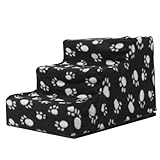 BESTonZON Lustige Haustiertreppe Kleine Hundeleiter rutschfest Haustierleiter Sofa und Bett Hundetreppe Für Welpen Katzen Gelenkschonend Haustierzubehör