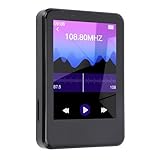 2,4 -Zoll -Touchscreen -MP4 -Player mit Kamera - Bluetooth Music Player mit HiFi Sound, 128 GB Erweiterbarer Speicher, FM -Radio, E -Buch, Taschenrechner, Tragbar für Kinder,