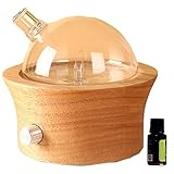 YiQinzcxg Aromatherapie Diffusor Aus Holz Und Glas Mit Automatischer Duftabgabe Aromadiffusor Geeignet Für Den Und Bürogebrauch