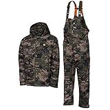 Prologic Avenger Thermoanzug, Angelbekleidung, Angeln Thermoanzug, Unisex, Camo, Double Extra Large