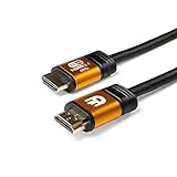 Drivv. Premium HDMI Kabel 2.1 - Ultra HD High Speed 8K - HDMI auf HDMI - Xbox Series X & PS5-2 Meter - Orange (2)