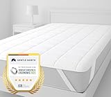 Matratzenschoner 180x200 cm - Matratzenauflage für Matratzen bis 30cm - Bei 60°C waschbar & Öko-Tex Zertifiziert für mehr Hygiene im Bett - Unterbett als Schutz für Boxspringbett & Topper