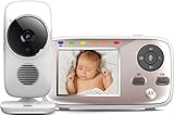 Motorola Baby MBP 667 Connect , WLAN Video Babyphone , Baby-Überwachungskamera mit 2.8' Farbdisplay , 300 Meter Reichweite