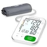 medisana BU 570 connect Oberarm-Blutdruckmessgerät, präzise Blutdruck und Pulsmessung mit Speicherfunktion und Bluetooth-App, Ampel-Skala, Funktion zur Anzeige eines unregelmäßigen Herzschlags