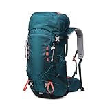 MQPALZKD 40 Liter Bergsteiger-Rucksack, großes Fassungsvermögen, Wandern, Camping, Tagesrucksack, Molle-Trekking-Tasche für Klettern, Sport, Outdoor