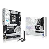 AUS ROG Strix B760-A Gaming WiFi D4 Mainboard Sockel Intel LGA 1700 (Intel B760, ATX, DDR4 Speicher, PCIe 5.0, WiFi 6E, 3x PCIe 4.0 M.2, Aura Sync) weiß