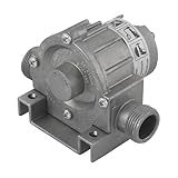 wolfcraft Bohrmaschinen Pumpe mit Metallgehäuse - Selbstansaugende Wasserpumpe mit bis zu 3000 l/h – ideal als Gartenpumpe oder zum Auspumpen von Wasserbetten - 2200000