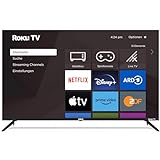 RCA Smart TV 50 Zoll Fernseher Roku TV(126cm) UHD 4K HDR10 HLG Dolby Audio Triple Tuner HDMI USB WiFi Apple TV+ Netflix YouTube usw (2024)