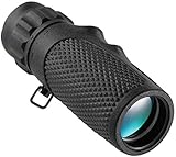 Tragbares Fernglas, leistungsstarkes 12X25-Monokular-Teleskop, kompaktes Monokular-Teleskop mit BAK4-Prismenl für die Vogelbeobachtung im Freien, Sportspiele