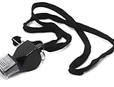 EceoThsy 4Professionelle Sport-Trillerpfeifen mit 120 dB Laute Blasrohre für Schiedsrichter, Trainer & Sicherheit Inkl. 4 Schlüsselbändern Ideal für Fußball, Hockey, Wassersport, r ABS-Kunststoff