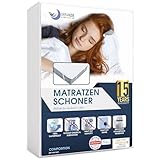 Matratzenschoner 120x200 cm Wasserdicht Made in EU und Oeko-TEX Zertifiziert von Dreamzie - Atmungsaktive Matratzenauflage