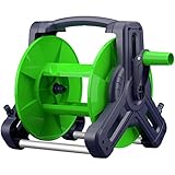 Schlauchtrommel Rollwagen Wasserschlauchtrommelhalter für Waschanlagenschlauch, Wandmontierte Gartenschlauchtrommeln, Schlauchwagen zur Bewässerung von Gemüsefeldern, Aufleger