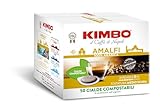 Kimbo AMALFI 100% Arabica 44mm ESE Pads 50 Stück a 7,3g