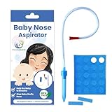 Baby-Nasensauger, Nasenschleimsauger für Neugeborene, Kinder Nasensauger, Nasensauger, Nasenreiniger, leicht zu reinigen, mit 24 Hygiene-Filtern