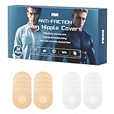 pbuu Nipple Cover Herren Brustwarzenabdeckung Männer, 30 Paar(60Stück) Nippelpads für Männer, Unsichtbare Atmungsaktiv Einweg Nippelabdeckung für Läufer & Athleten