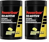 Powerbar - Isoactive - Lemon - 600g - Isotonisches Sportgetränk - 5 Elektrolyte (Packung mit 2)