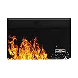 Feuerfeste Dokumententasche (23,9 x 36,1 cm), silikonbeschichtet, feuerfest und wasserdicht, Dokumentensichere Tasche, wichtige Dokumenten-Aufbewahrungstasche für Zuhause, Bargeld, Schmuck, Reisepass