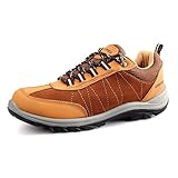 Knixmax Wanderschuhe Herren Wasserdicht Sommer Trekkingschuhe Leichte Outdoorschuhe Trekking-& Wanderhalbschuhe Bräunen Gr.42