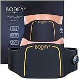 Bodify EMS Rückentrainer Pro - Gezielte Stimulation der Rücken Muskulatur! - Muskelaufbau und verbesserte Haltung - EMS Training - Rückenmuskeltrainer - für Männer und Frauen DAS ORIGINAL