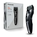 Panasonic ER-GC53 Haarschneider mit 19 Schnittlängen (1-10 mm), waschbar, schwarz