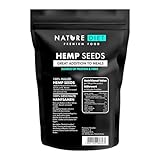 Hanfsamen 1000g | Geschält | Glutenfrei & Vegan | Reich an Protein & Ballaststoffen | Quelle von Omega 3 & 6 | Superfood für die Tägliche Ernährung | by Nature Diet