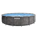 Intex 15FT X 48IN GREYWOOD Prism Frame Premium Pool Set