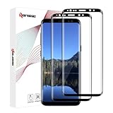 REROXE 2 Stück Schutzfolie für Panzerglas für Samsung Galaxy S9 Plus, 3D 9H Härte Splitterfest Samsung S9 Plus Folie, Anti-Öl Anti-Staub Bruchsicherheit S9 Plus Schutzglas