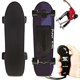 Nicvrea Elektro-Skateboard mit Fernbedienung, 200-W-Elektro-Longboard, 21 km/h Höchstgeschwindigkeit, 25 km Reichweite, geeignet für Erwachsene und Jugendliche,D