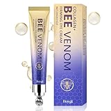 Kollagen Bienengift Augencreme Roll,Augencreme Gegen Falten und Augenringe Augenpflege,Bienengift Wake Up Augencreme, Flysmus Bienengift Augencreme,Augenringe Entfernen