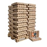 HEIZFUXX Holzbriketts Nestro XL Blue 10kg x 96 Gebinde 960kg 1 Palette Weichholzbriketts Kaminbriketts Ofenbriketts Brennholz Brikett Gluthalter Briketts Paligo