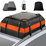 HLTTXS Dachbox Auto für Audi A5 S5 RS5 B9 B8 B8.5, Faltbare Dachkoffer mit Anti-Rutsch-Matte, für Frachtgepäck, Reisen und Gepäcktransport,A/15cubic feet(112 * 86 * 43)