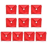 Oxxggkao Weihnachtsküchenstuhl Dekorationen Santa Hat Stuhl Back Cover Für Weihnachten Home Decoration Santa Hat Covers