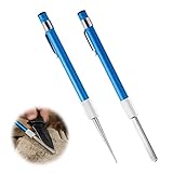 2Pcs Tragbarer Diamant Schleifstift Diamant Schleifstift Schleifer Diamond Sharpener Diamantschärfstift für Messer Jagd Küchenmesser