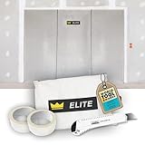 ELITE Staubschutzwand – 3,3 m x 3,2 m Profi-Qualität mit Transportbeutel und beiliegendem Klebeband, extrem reißfest, inkl. weißem Cuttermesser