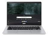 Acer Chromebook 14 (CB314-1H-C2KX) 14 Zoll (35,56 cm)( Intel® Celeron® Prozessor N4020, 4 GB LPDDR4 RAM, 64 GB eMMC, Intel® UHD Graphics 600, Google Chrome OS), Silber