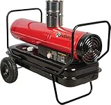 Diesel Heizgebläse Heizkanone Bauheizer Ölheizgebläse 17,8 kW 230 V Schornstein