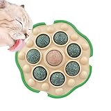 Wandkugeln aus Katzenminze für Katzen, Wandkugel aus Katzenminze, Lotus-Katzenkugeln, Katzenminze, Spielzeug für Katzen