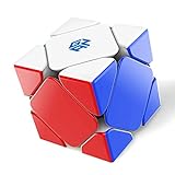 GAN Skewb, 8 Magnete Speedcube Gans Cube Magischer Würfel Puzzle Cube Spielzeug (8 Magnete Standard-Version)